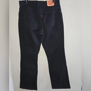 Levi's Women's Black 550 Relaxed Bootcut Jeans